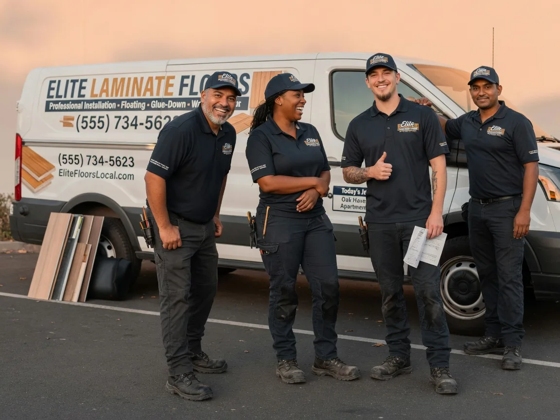 Laminate flooring installation company in Schoenchen, KS